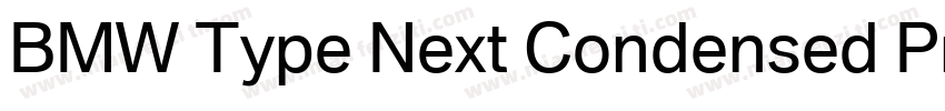 BMW Type Next Condensed Pro Light字体转换